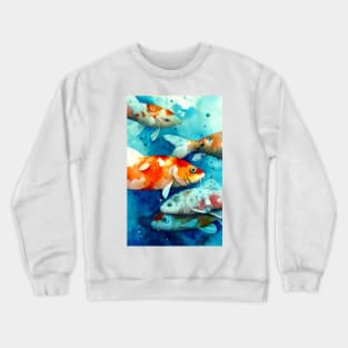 Koi In Motion Crewneck Sweatshirt